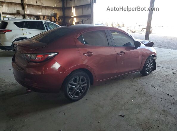 3MYDLBYV9KY525752 2019 TOYOTA YARIS Red Задня права чверть