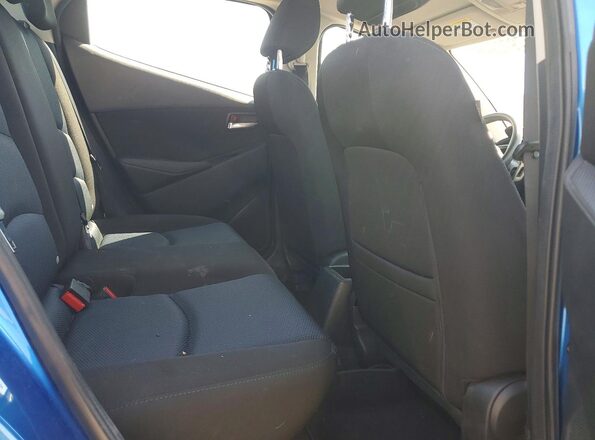 3MYDLBYVXJY300819 2018 TOYOTA YARIS Blue უკანა სავარძლების ხედი