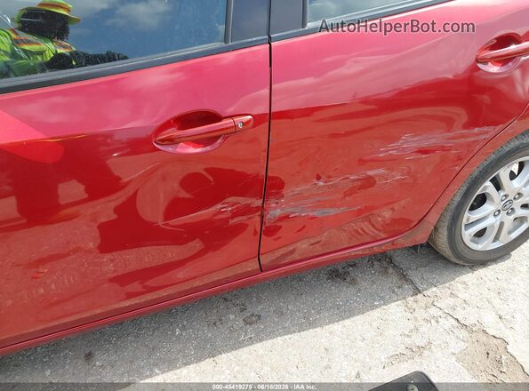 3MYDLBYVXJY306457 2018 TOYOTA YARIS IA Red წინა ხედი