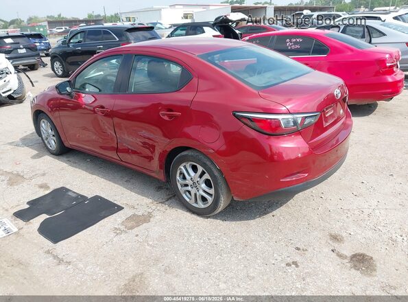3MYDLBYVXJY306457 2018 TOYOTA YARIS IA Red უკანა მარცხენა