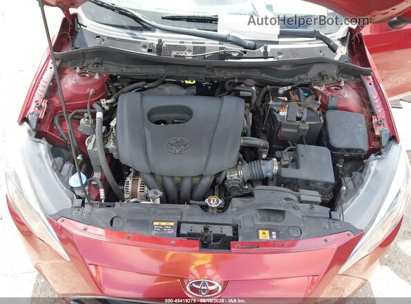 3MYDLBYVXJY306457 2018 TOYOTA YARIS IA Red უკანა ხედი
