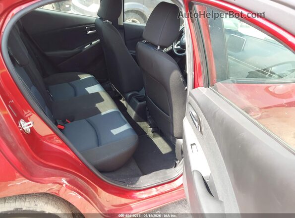 3MYDLBYVXJY306457 2018 TOYOTA YARIS IA Red VIN კოდის სტიკერის ხედი