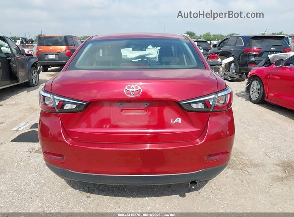 3MYDLBYVXJY306457 2018 TOYOTA YARIS IA Red 