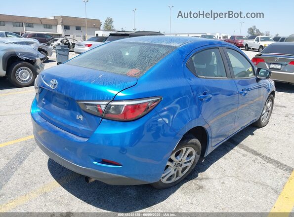 3MYDLBYVXJY308449 2018 TOYOTA YARIS IA Blue Rear right