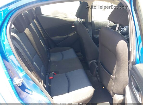 3MYDLBYVXJY308449 2018 TOYOTA YARIS IA Blue VIN sticker view