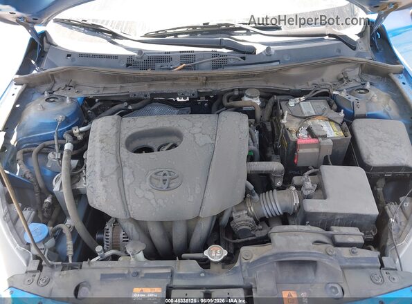 3MYDLBYVXJY308449 2018 TOYOTA YARIS IA Blue Rear view