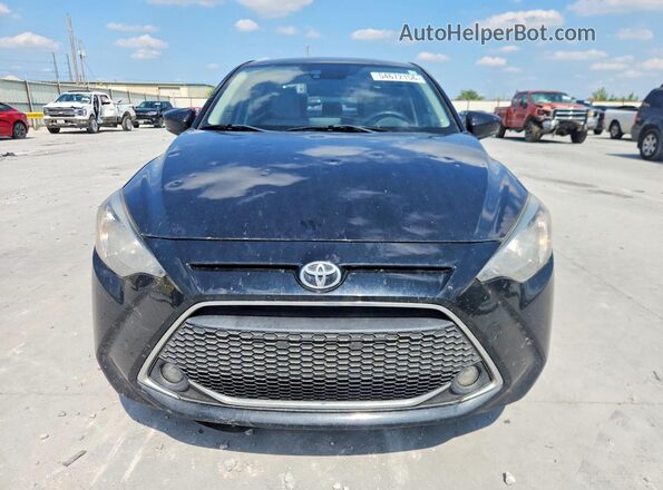 3MYDLBYVXKY504974 2019 TOYOTA YARIS Black წინა ხედი