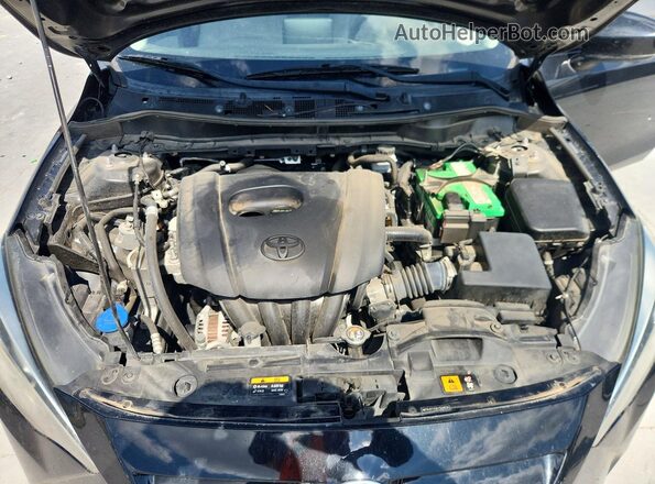 3MYDLBYVXKY504974 2019 TOYOTA YARIS Black უკანა სალონის ხედი