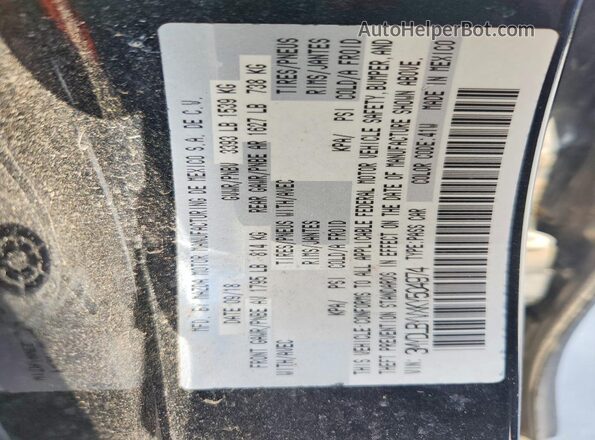 3MYDLBYVXKY504974 2019 TOYOTA YARIS Black ძრავის განყოფილების ხედი