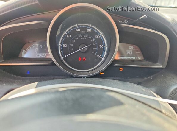 3MYDLBYVXKY504974 2019 TOYOTA YARIS Black ხელსაწყოთა პანელის ხედი