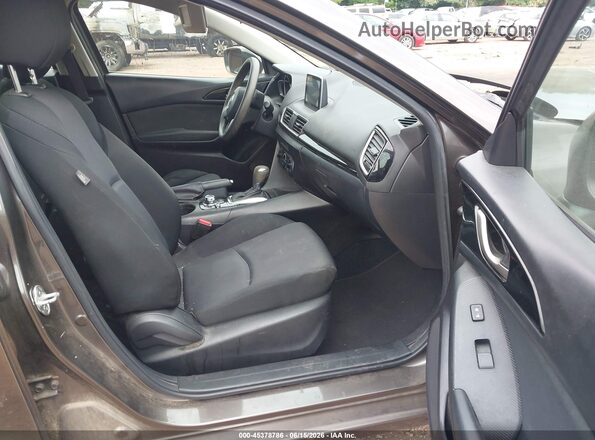 3MZBM1J75GM271008 2016 MAZDA 3 Black Вид салону спереду