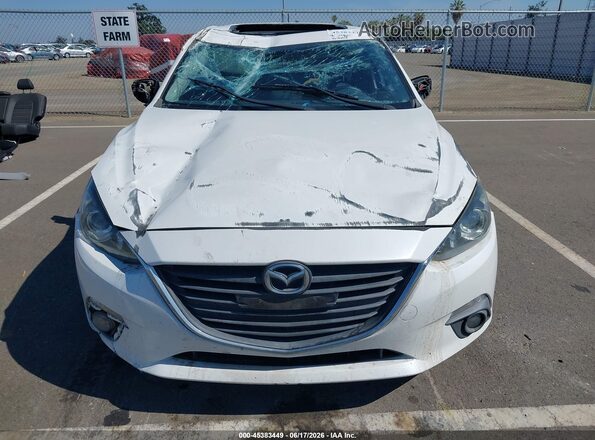 3MZBM1L75GM264279 2016 MAZDA 3 White ხელსაწყოთა პანელის ხედი