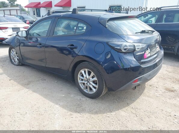 3MZBM1M73GM257555 2016 MAZDA 3 Blue Rear left