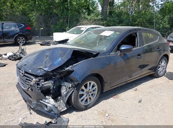 3MZBM1M75GM318985 2016 MAZDA 3 Blue Передня ліва чверть