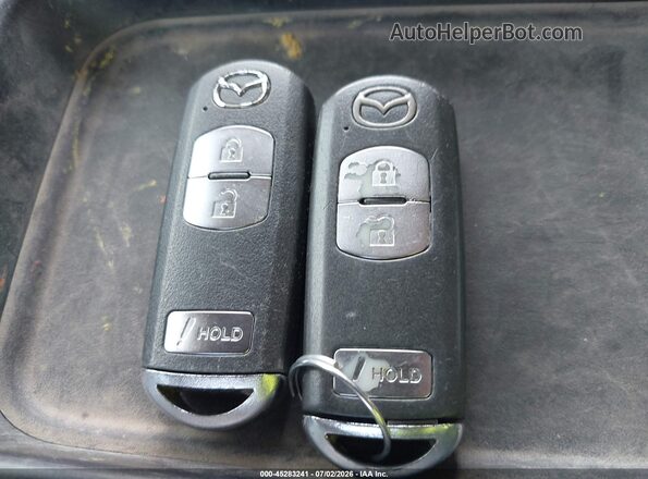 3MZBM1M75GM318985 2016 MAZDA 3 Blue Вид панелі приладів