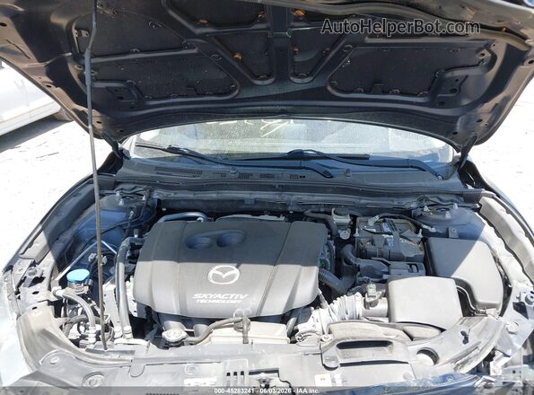3MZBM1M75GM318985 2016 MAZDA 3 Blue Вид ззаду