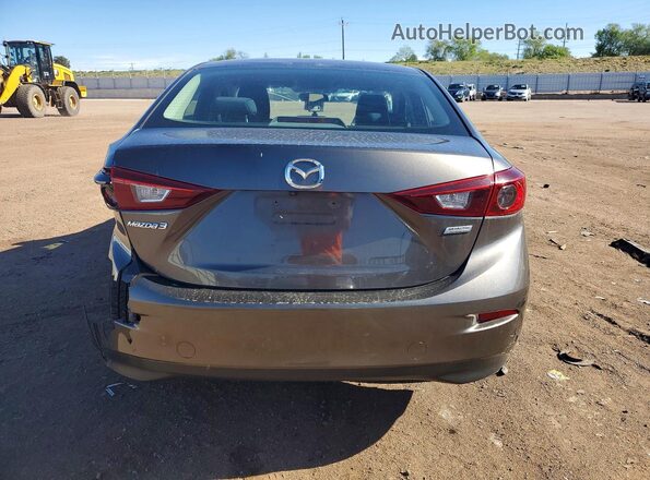 3MZBM1T75GM320690 2016 MAZDA 3 Gray უკანა ხედი