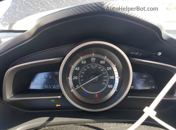 3MZBM1T75GM320690 2016 MAZDA 3 Gray ხელსაწყოთა პანელის ხედი