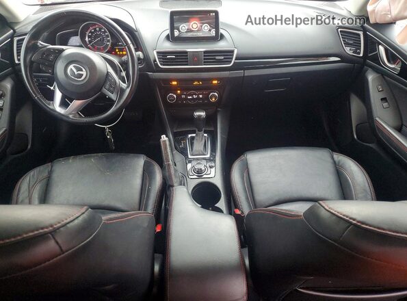 3MZBM1X7XGM251876 2016 MAZDA 3 Red Առջևի վահանակի տեսք