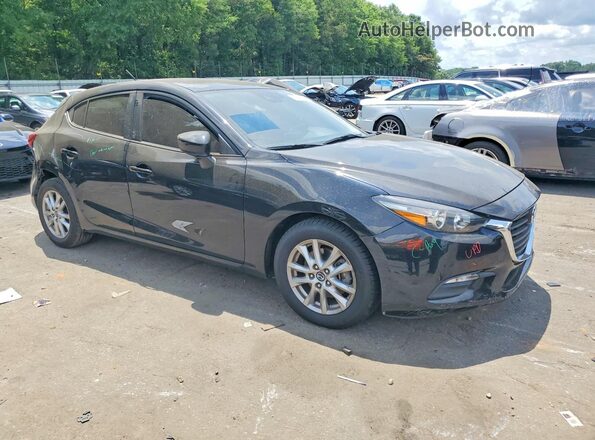 3MZBN1K70JM260341 2018 MAZDA 3 Черный Передняя правая четверть