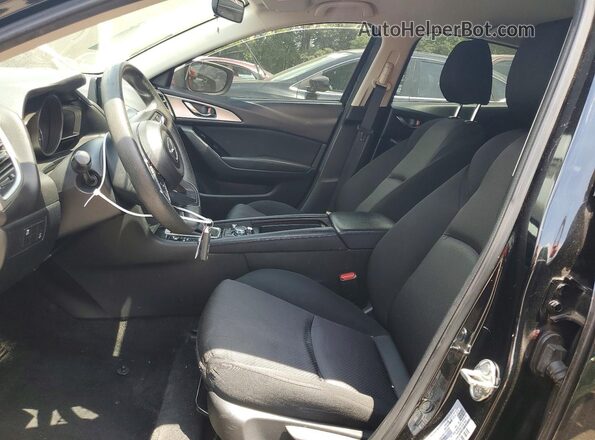 3MZBN1K70JM260341 2018 MAZDA 3 Черный Вид салона спереди