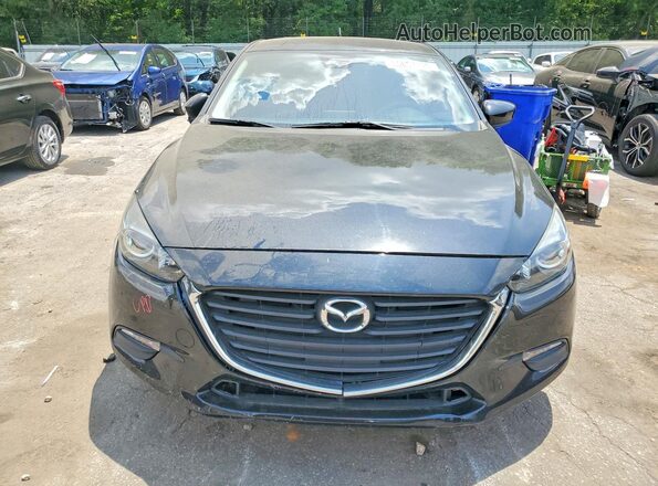 3MZBN1K70JM260341 2018 MAZDA 3 Черный Вид спереди