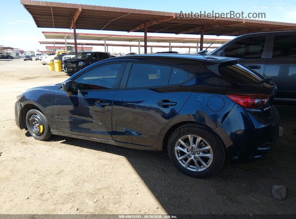 3MZBN1K71JM210645 2018 MAZDA 3 Blue Вид спереду