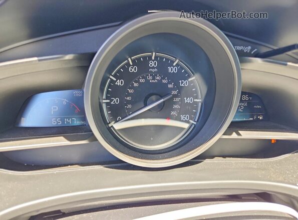 3MZBN1K75JM226024 2018 MAZDA 3 Белый Вид щитка приборов
