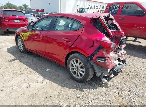 3MZBN1K76HM116383 2017 MAZDA 3 Red Հետևի ձախ