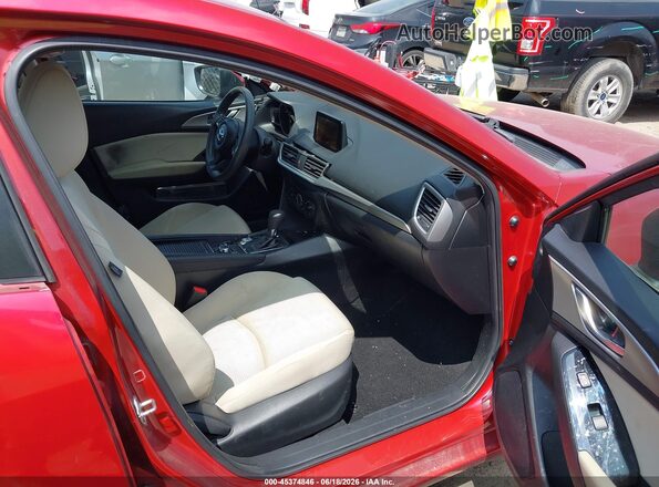 3MZBN1K76HM116383 2017 MAZDA 3 Red Սալոնի դիմացի տեսք
