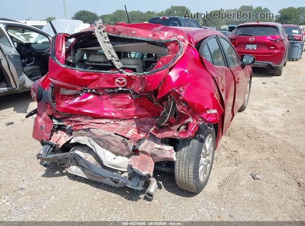 3MZBN1K76HM116383 2017 MAZDA 3 Red Հետևի աջ