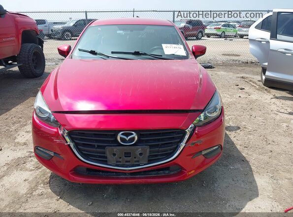 3MZBN1K76HM116383 2017 MAZDA 3 Red Սարքավորումների վահանակի տեսք