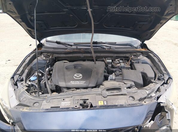 3MZBN1K76JM200810 2018 MAZDA 3 Синий Вид сзади