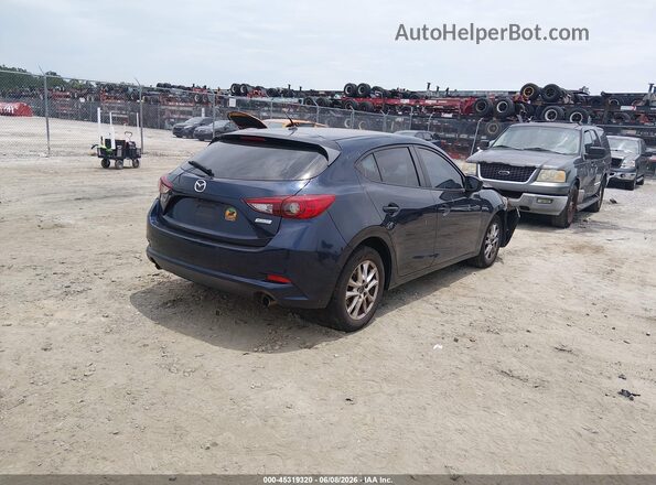 3MZBN1K76JM200810 2018 MAZDA 3 Синий Задняя правая четверть