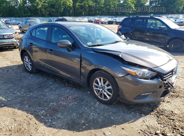 3MZBN1K78HM105501 2017 MAZDA 3 Gray Front right