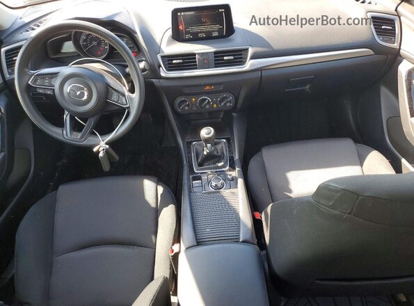 3MZBN1K78HM105501 2017 MAZDA 3 Gray Dashboard view