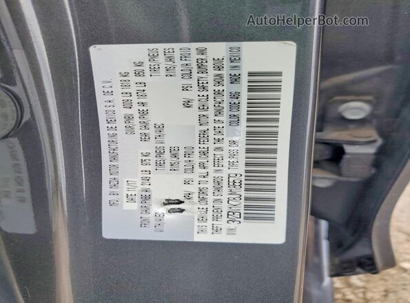 3MZBN1K78JM185579 2018 MAZDA 3 Gray Widok komory silnika