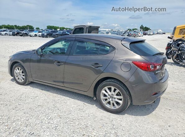 3MZBN1K79HM104227 2017 MAZDA 3 Brown Trasero izquierdo