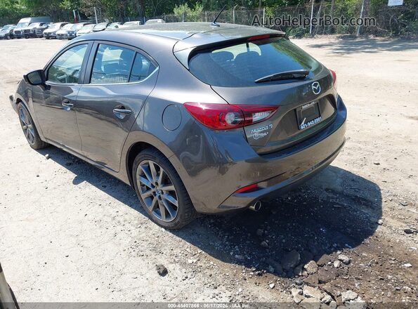 3MZBN1L30JM183823 2018 MAZDA 3 Brown Tył lewy