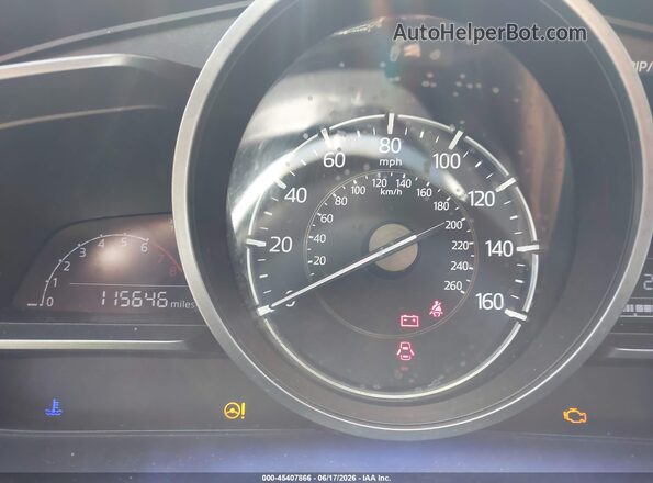 3MZBN1L30JM183823 2018 MAZDA 3 Brown Widok tylnych siedzeń