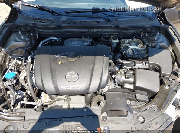3MZBN1L30JM183823 2018 MAZDA 3 Brown Widok z tyłu
