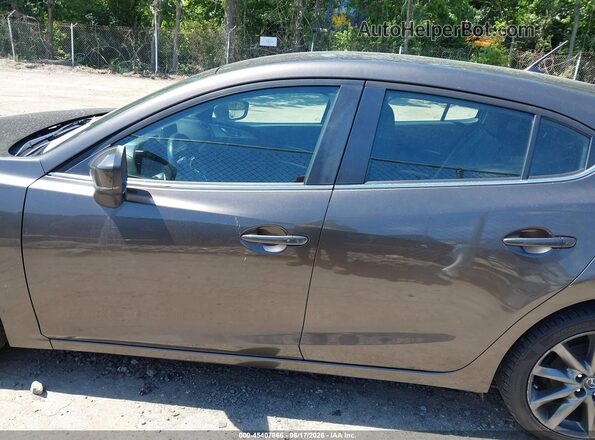 3MZBN1L30JM183823 2018 MAZDA 3 Brown Widok wnętrza 360 stopni