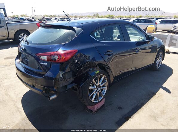 3MZBN1L31JM204615 2018 MAZDA 3 Blue Вид спереду