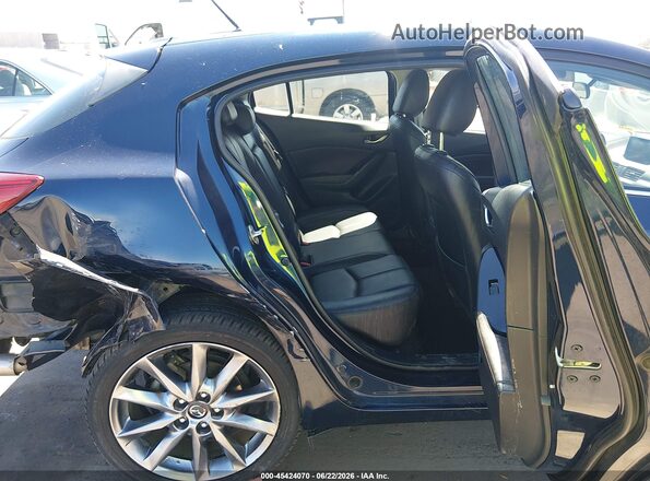 3MZBN1L31JM204615 2018 MAZDA 3 Blue Вид наклейки з VIN-кодом