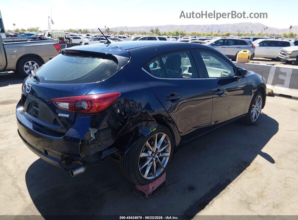 3MZBN1L31JM204615 2018 MAZDA 3 Blue Задня права чверть