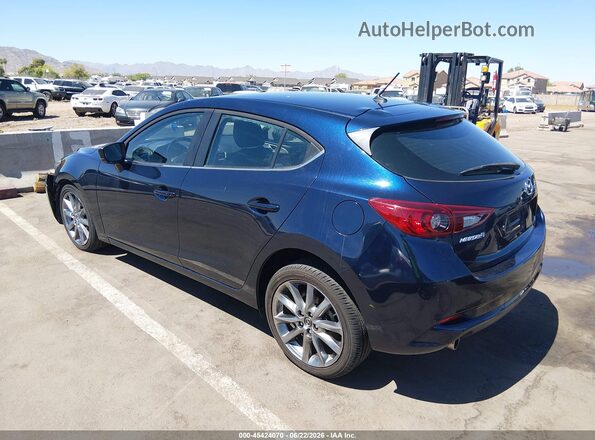 3MZBN1L31JM204615 2018 MAZDA 3 Blue Задня ліва чверть