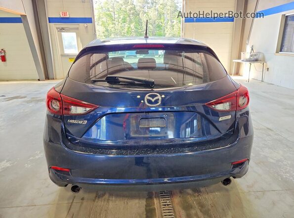 3MZBN1L32JM270185 2018 MAZDA 3 Blue Widok z tyłu
