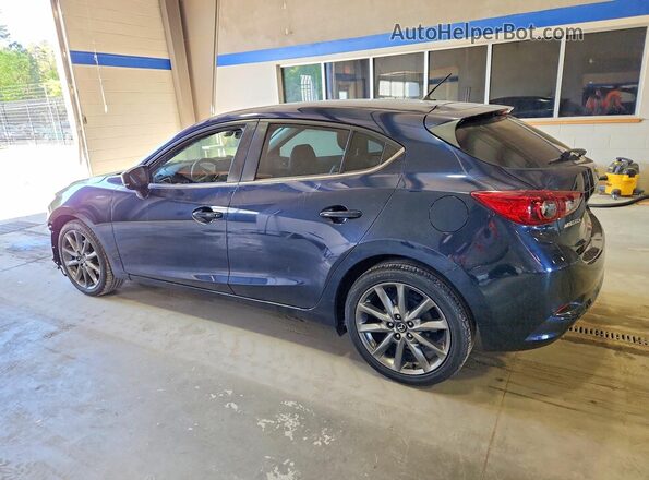 3MZBN1L32JM270185 2018 MAZDA 3 Blue Tył lewy