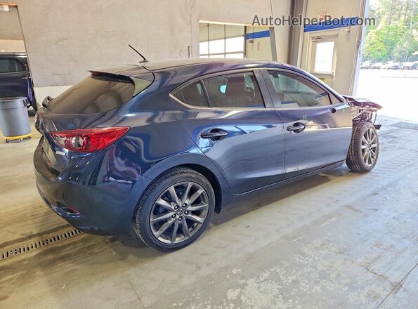 3MZBN1L32JM270185 2018 MAZDA 3 Blue Tył prawy