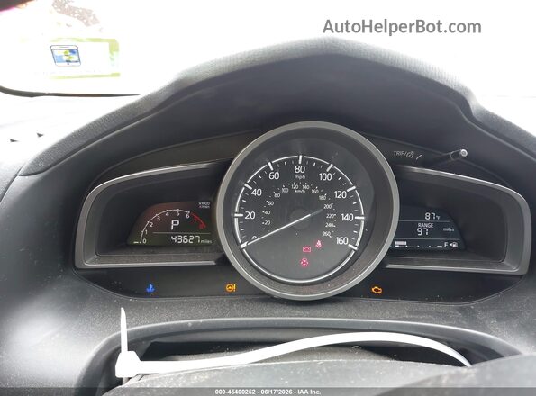 3MZBN1L33JM172461 2018 MAZDA 3 Gray Widok tylnych siedzeń
